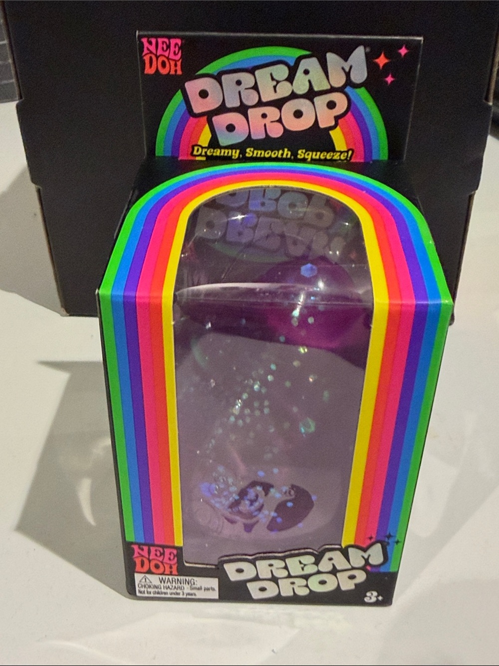 Dream Drop Purple Squeeze Toy